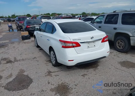 2015 Nissan Sentra S from USA, damaged, VIN 3N1AB7AP7FY310361